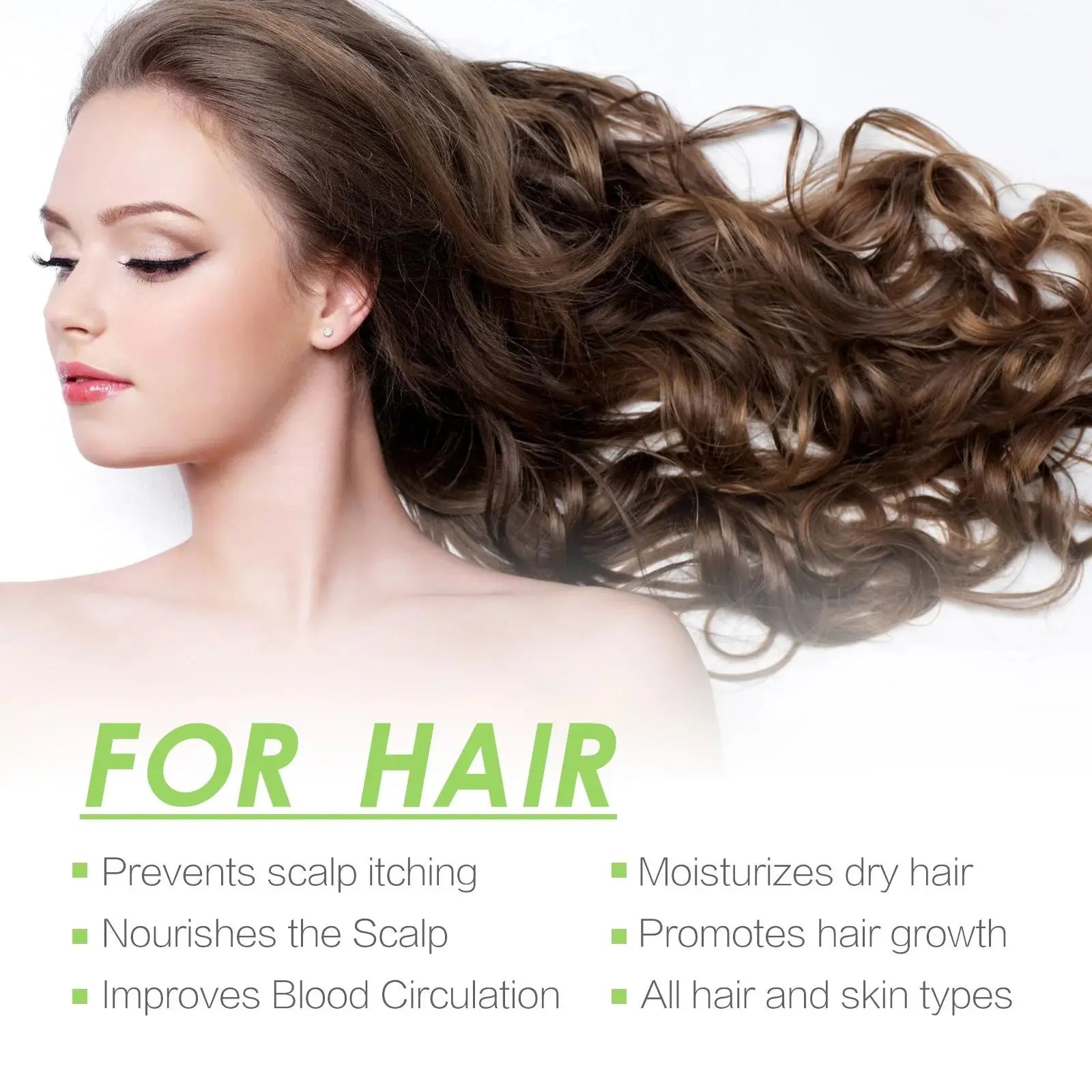 Ginger Hair Growth Serum Spray Scalp Treatment Nourish Hair Root Strengthen Prevent Loss Repair Follicle Smooth Essence Nutrient