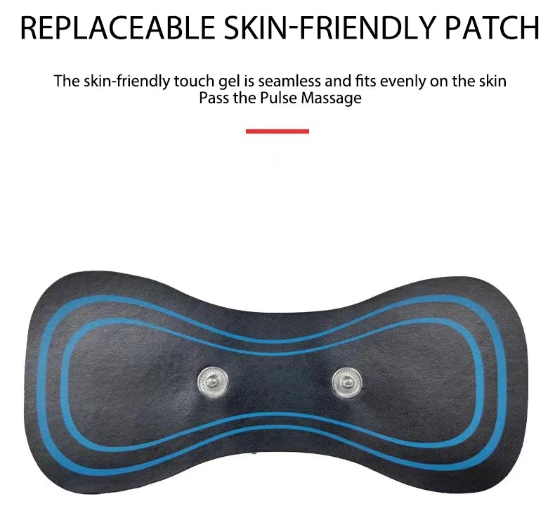 Tens Massager Electrode Pads For  Neck Massager Gel Patch Accessories Trainer Exerciser Replacement Muscle Stimulator Sticker