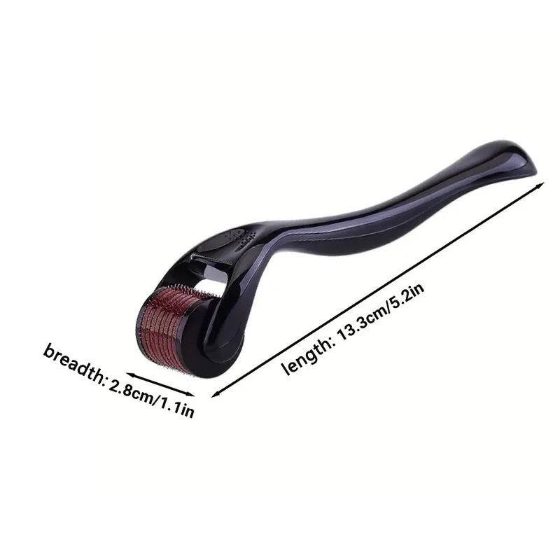 0.25mm professional roller, 540 titanium facial skincare and beauty massage tool, back massage, oil-free, skincare tool