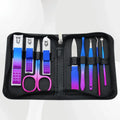 6/9 Pcs Set Professional Piece Nail Care Kit Stainless Steel Manicure & Pedicure Set Nail Clipper Set with Travel Case