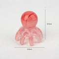 Octopus Massage Comb Resin Head Meridian Scraping Scalp Massage Brush Acupuncture SPA Gua Sha Massage Comb for Fatigue Relief