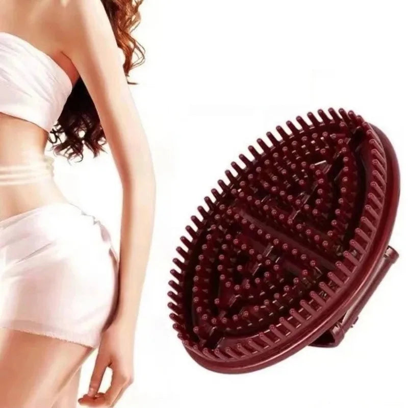Universal Silicone Meridian Slimming Brush Body Beauty Leg Massage Tool Five Elements Dredging Health Care Scraping Equipment