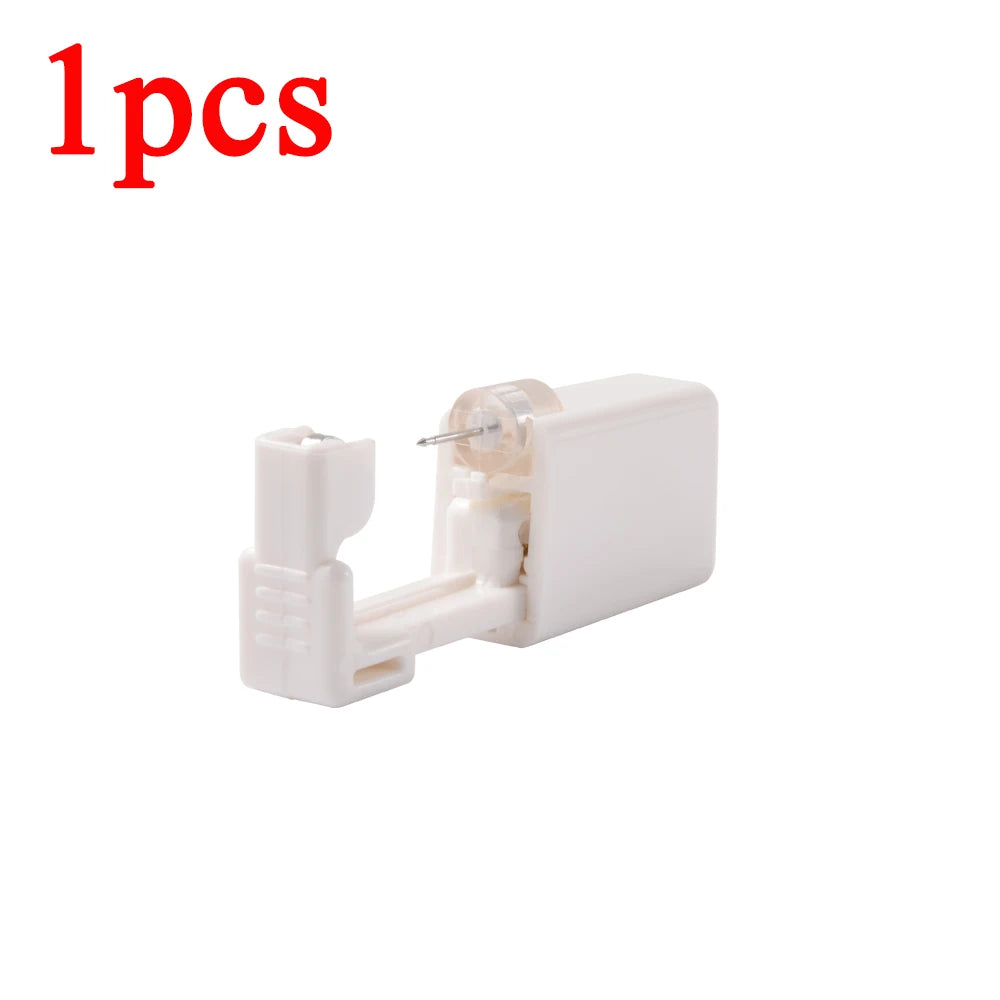 1-20Pcs/set Ear Piercing Gun Disposable Disinfect Safety Earring Piercer Kit Studs Nose Ring Piercing Machine Body Jewelry Tool